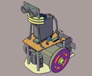 CMouse, a dynamic maze-solving mouse