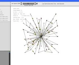 The VisRoute logistics algorithm visualization GUI