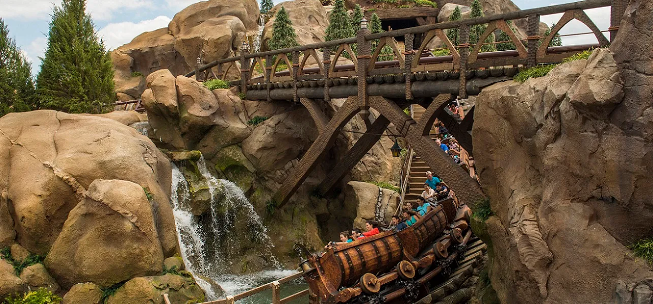 Seven Dwarfs Mine Train at Shanghai Disneyland