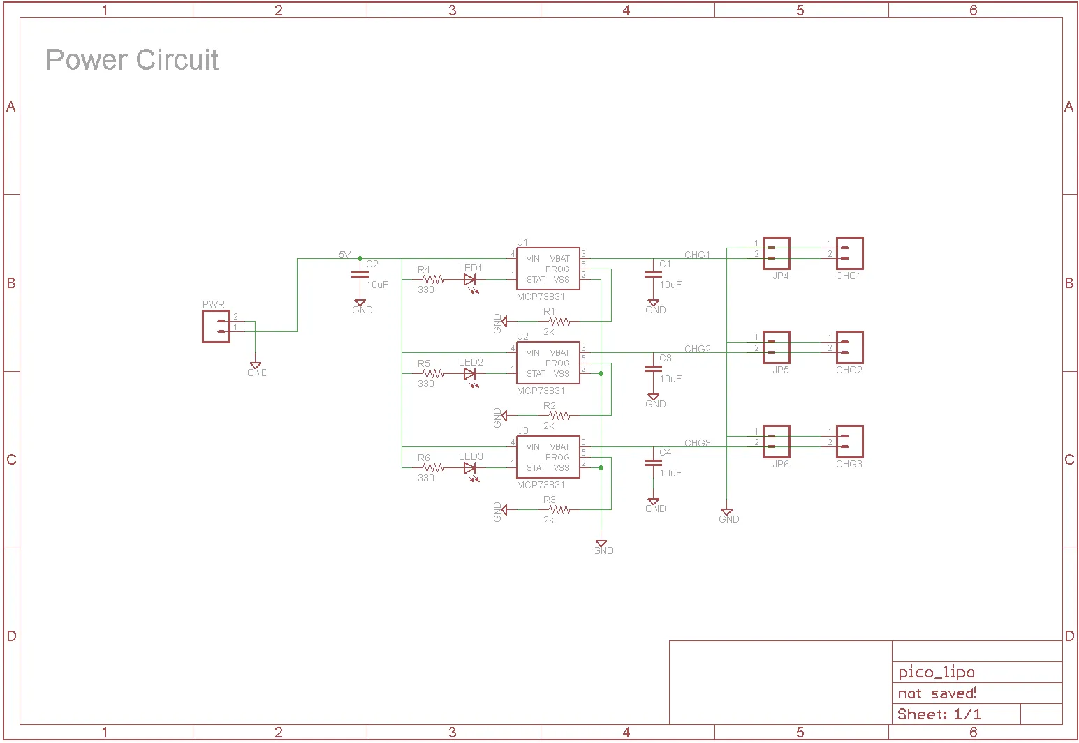 Charger schematic